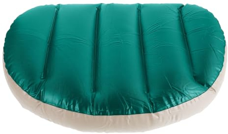 ANDRESLAD Asiento Inflable para Kayak y Bote de Pesca Cojín de PVC Resistente Tamaño 46X34 CM Ligero y Portátil para Camping Navegación y Actividades Acuáticas al Aire Libre