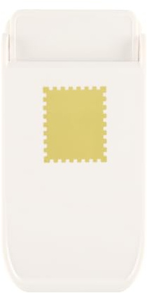 Vaessen Creative Heavy Duty Stämpel – 5,3 x 6,4 cm (2,1 x 2,5 tum) – hålskärare för tjocka material, krymppapper, korttillverkning, scrapbooking och hantverk