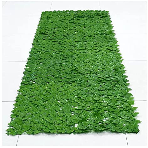sxysdkjco Haie Artificielle Clôture de Confidentialité Plante,pour l'extérieur, Le Jardin, la Cour Verdure Décor(Color:,Size:1x2m/3.28x6.56ft)