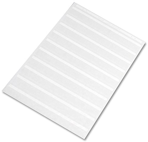 CSL-02713P-9 selbstlaminierende Etiketten, A4, zum Anklippen, Drahtmarker, 1 Stück