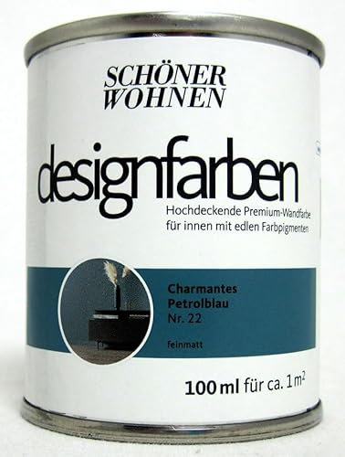 Designfarbe Charmantes Petrolblau Nr.22 100 ml