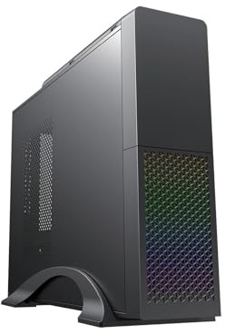 Desktop PC with AMD Ryzen 5 12-Core 4.20 GHz | 32GB DDR4 | 1000GB Storage + 256GB SSD | Portable DVD±RW | Smart ID Card Reader 5-in-1 | USB3 | WiFi 600 and Bluetooth 5 | Windows 11 Pro | Multimedia