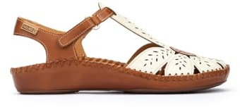 Pikolinos P. Vallarta Sandalias Mujer | en Cuero | Blanco