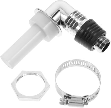 Hoement Washing Machine Water Pipe Extension Floor Drain Connector Leakproof Design for Kitchen Bathroom