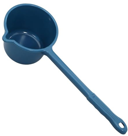 UTHCLO Mestolo Per Acqua in Plastica Spessa Con Manico Lungo Mestolo Da Bagno e Cucchiaio Da Cucina Leggero e Resistente Paletta Per Uso Domestico e Esterno Per Bagno Cucina e Campeggio