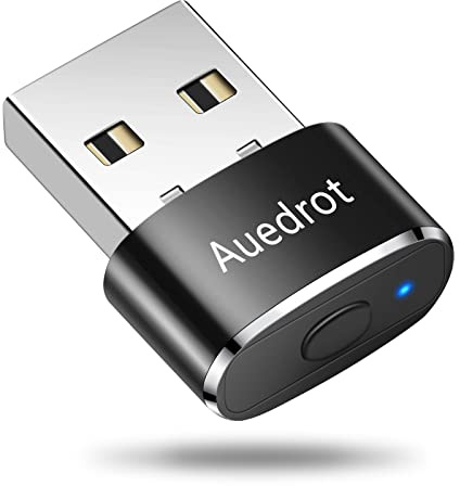 AUEDROT Mouse Jiggler Nicht Nachweisbar USB Mouse Mover mit Schaltertaste, Metall Maus Beweger Automatisch Maus Jiggler mit 2 Jiggler-Modi, Plug & Play, Hält Computer/Laptop Wach, Schwarz, 2 PCS