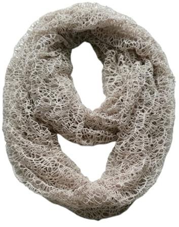 FAIRYGATE Damen Schal Frühling Loop Schal leicht und seidig Schlauchschal Tuch Unisex