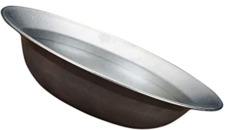 LIFKOME Bol à Fruits Acier Inoxydable Plat De Service Vintage Pour Salades Et Aliments Ustensile De Cuisine Pour Tables De Fête Et Photos Appétissantes