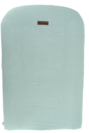 DOMIVA - Wickelauflage, 50 x 75 cm, Celadon aus Baumwoll-Gaze