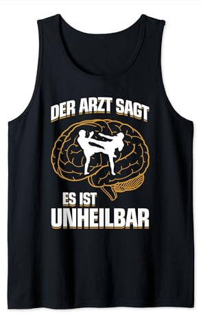 ...It's Uncurable - Fun MMA Fighter MMA Fighter Tank Top