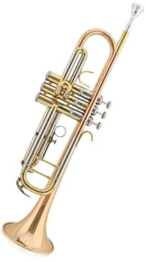 Trompete Professionelles Western-Blasinstrument mit Messingtrompete Tritonhorn B-Dur-Kornett