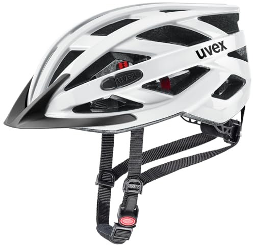 uvex i-vo 3D - Leichter Allround-Helm für Damen und Herren - individuelle Größenanpassung - White - 52-57 cm