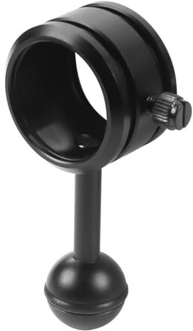 Laroal Clip para luz de relleno de buceo, rótula para linterna subacuática, abrazadera para linterna de buceo, abrazadera para iluminación de fotografía subacuática