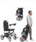 Silla De Ruedas De Viaje,Silla De Ruedas Electrica Plegable Ligera,Silla De Ruedas Eléctrica Para Adultos,Con Joystick De Fácil Manejo,Seguras Y Fáciles De Conducir Para 6a