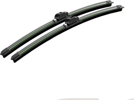 Hojas Repuesto limpiaparabrisas Accesorios Para Escobillas Limpiaparabrisas Delanteras Para Mercedes Para Benz Clase E W211 W212 W213 C207 2002 2003-2023 Parabrisas(Black-Green,W213 S213 2016-2023)