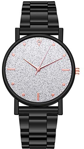 Bracele kvartsur klockor urtavla klocka ledig rostfritt damklocka damklockor för damer, b, En storlek