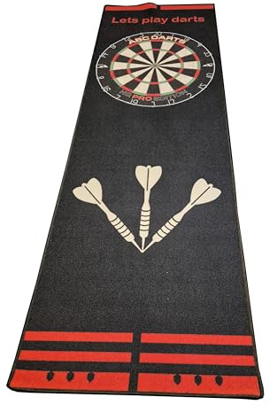 Dartteppich offizieller Abstand 80 x 240 cm