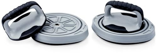 Sport-Thieme Push-Up Twister | Drehbare Liegestützgriffe | Liegestütztrainer mit 3 Funktionen | Bis zu 100kg | Rotierend oder fest | Markenqualität