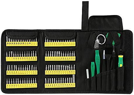 /G BST-117 Juego de Destornilladores 126 en 1 Destornillador magnético bit Torx Destornillador de precisión múltiple para teléfono Dispositivo electrónico Herramienta de Mano