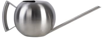Esschert Design Gießkanne, Silber, Edelstahl, ca. 33 x 14 x 11 cm