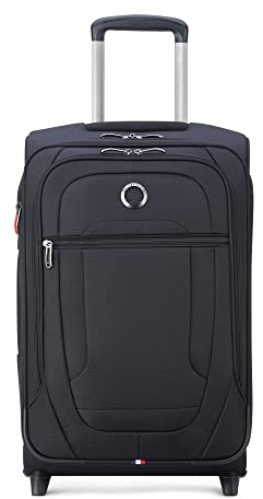 DELSEY PARIS Helium DLX Valise Extensible 2 Roues Noir 21 Noir Bagage à Main Extensible Helium DLX Softside 2 Roues