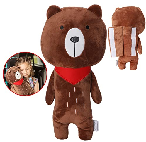 Pinkgarden Auto Kissen für Kinder, Sicherheitsgurt Kissen, Kinder Auto Sicherheitsgurt Deckt Sitzgurt Kissen für Kleinkind Kopfstütze Strap Kissen