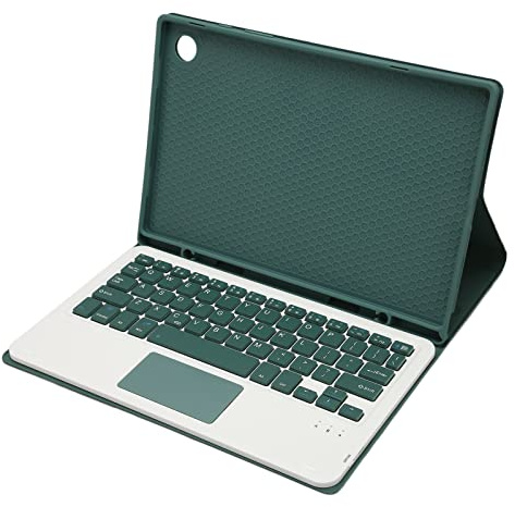 Estink Cubierta de Teclado para Samsung Galaxy Tab A8, Cubierta de Teclado Inalámbrico Desmontable de Vista Múltiple, Cubierta de Tableta para SM X200/SM X205/SM X207 2022(Panel táctil)