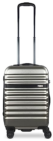 Bugatti Corium Hartschalenkoffer, 56 x 38 x 21,5 cm, 30 l, 4 Räder, TSA, Champagner