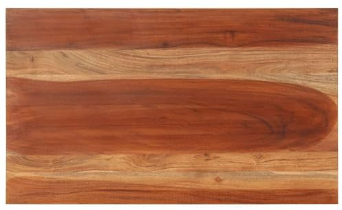 vidaXL Tischplatte Massivholz Akazie 15-16 mm 60x100 cm