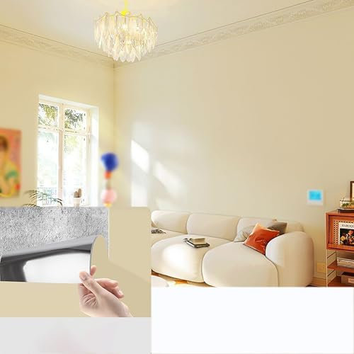 Solid Color And Star Shape Foam Self-adhesive Ceiling Tiles, Multiple Colors And Sizes To Choose From, Suitable for Walls, Living Rooms, Kitchens, Hotels, Lobbies, Doors, Windows(Brown,2400cm)