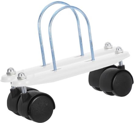 Angoily Universal Oil-filled Radiator Heater Support Bracket with Swivel Casters Rotatable Base Wheels for Outdoor Space Heaters