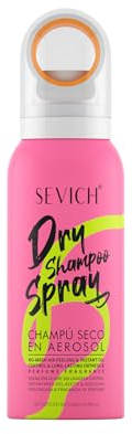 Sevich Trockenshampoo - Oil Absorbing Fluffy Leave-In, 10 Löcher à 0,2 Mm, Natürliche Inhaltsstoffe, Keine Rückstände, Unisex, 100 Ml Floral-Miss Lady.