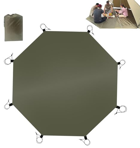 Bodenplane, wasserdichte Bodenplane für Zelte, Tennt, Bodenschoner, Camping, Ten t Base Tarp, Te nt Schutzfolie, T-ent Bodentuch für Rucksackreisen, Festivals, Wandern