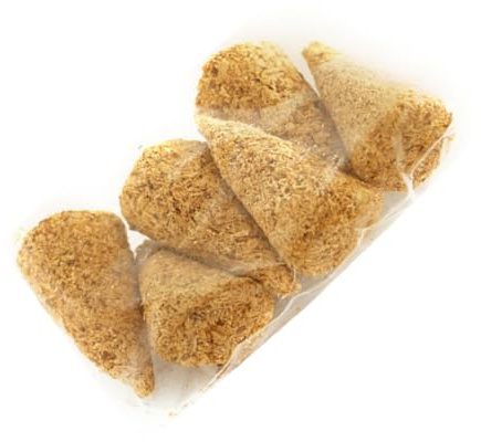 Uonlytech 6 Stück Teiliges Natürlicher Rückfluss räucherkegel aus Perubalsam Langanhaltend für Aromatherapie Meditation Yoga und Raumduft im Wohnzimmer oder Büro