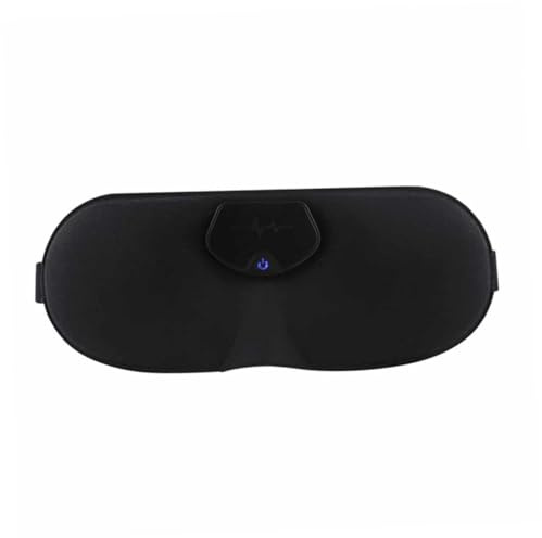GRIRIW Appareil de Sommeil sans Fil Noir, Masseur Électrique Tête, Instrument L'insomnie, Stimulation par Impulsions Électriques, du Stress et Fatigue, Usage Domestique