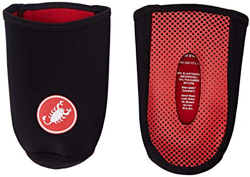 CASTELLI CA5W0 Toe Thingy 2, Copriscarpe Ciclismo Unisex – Adulto, Black, Uni