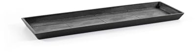 ECOPOTS Sottovaso Rettangolare Bruges 55X19 Dark Grey