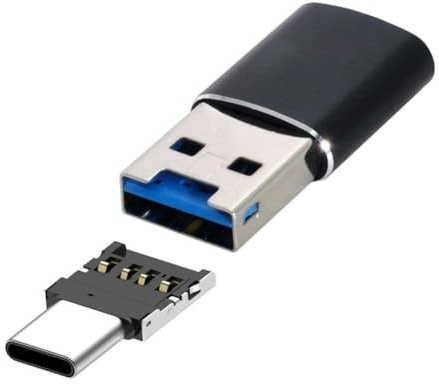 ChenYang USB 3.0 Micro SD Kartenleser USB 3.0 auf Micro SDHC/Micro SDXC/TF Kartenleser Adapter mit USB C OTG Adapter