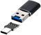 ChenYang USB 3.0 Micro SD Kartenleser USB 3.0 auf Micro SDHC/Micro SDXC/TF Kartenleser Adapter mit USB C OTG Adapter