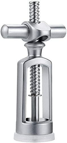 LSDRALOBPOI Tire Bouchon Ouvre Bouteille Restaurant KTV Bar Outils Vin en Acier Inoxydable Tire-Bouchon Levier Maison Durable Vintage Pratique Portable 1020