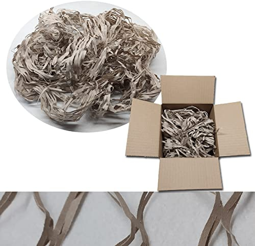 verpacking Füllmaterial Schredder Papier Polstermaterial Verpackungsmaterial | umweltfreundliche Alternative | Schrenzpapier (125 Liter)