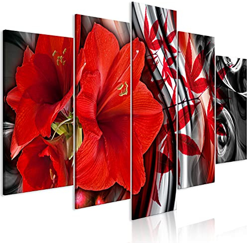 B&D XXL - Acrylglasbild Geschenke Heimdekoration, 200x100 cm, 5-teilig | Hochwertige Leinwand, sofort aufhängbar, ideal fürs Wohn- oder Schlafzimmer, wasserfest und lichtecht, langlebig, stilvoll