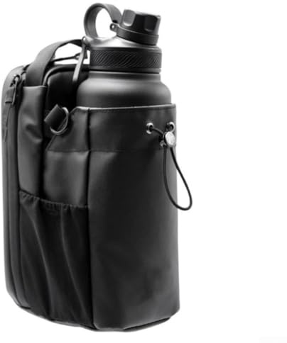 HpLive Bolsa magnética para gimnasio, bolsa para botella de agua: espaciosa y ligera, para actividades al aire libre y accesorios deportivos de fitness, Como se muestra en la imagen.