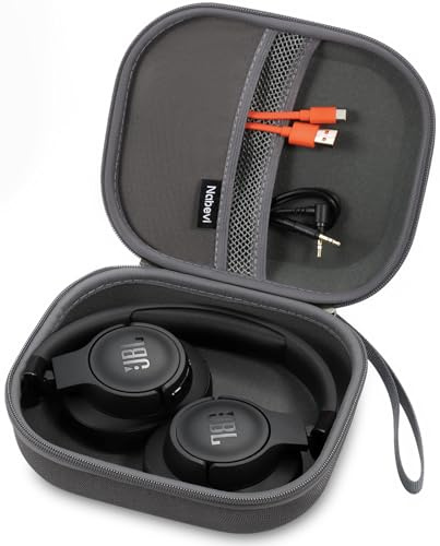 Nabevi Kopfhörer Tasche für JBL Tune 510BT 520BT 500BT JBL Tune 710BT 720BT | Kopfhörer Hülle für JBL Tune 770NC 760NC JBL Live 660NC 670NC Kopfhörer Kabellos Bluetooth, Reisetasche Case Schutzhülle,Grau