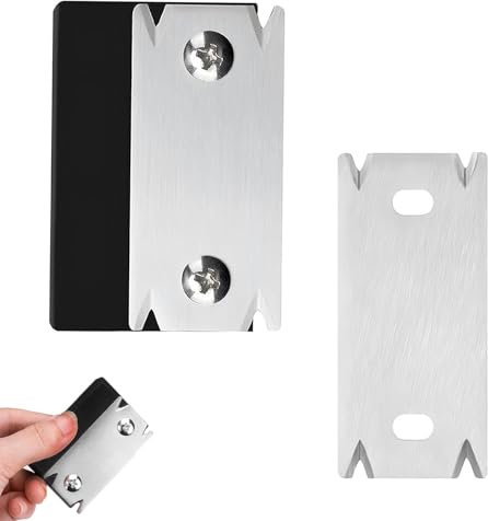 VIQIHEOE Coupe Bordure Manuel Portable, Portable Coupe Bande de Chant Manuel, Rabot Manuel Portable, Antidérapant Raboteuse Manuelle, Coupe Bordure Manuel avec 1 Lame de Rechange, pour Bois, PVC, ABS