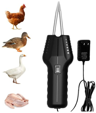 Spegnitrice elettrica per pollame, presa automatica portatile con regolazione a due velocità e funzione impermeabile per pollo, anatra, oca, tacchino