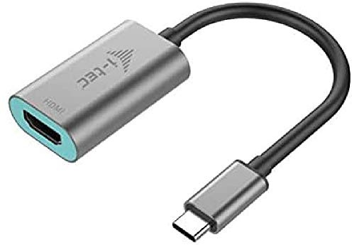 i-tec USB C auf HDMI Video Adapter 1x HDMI 4K Ultra HD kompatibel mit Thunderbolt 3 für Windows OS Mac OS