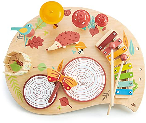Tender Leaf Toys Musiktisch – Percussion Board für Kinder perfekt für pädagogische Klangherstellung