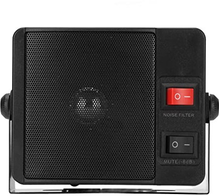 Altoparlante per Comunicazioni Esterne, Altoparlante per Autoradio, per FT 1802M FT 1807M FT 1900R, per, Suono Chiaro da 3,5 Mm, con Base di Montaggio