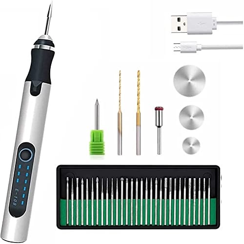 Karriter USB Customizer Professional Engraving Pen 30 Wood Glass and Plastic Portable Engraving Pen